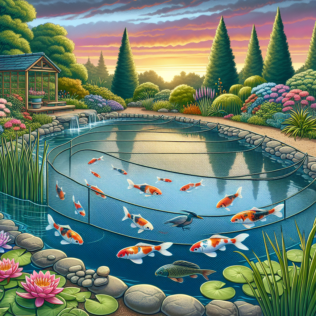 Hoe kan ik mijn vijver beschermen tegen reigers? 