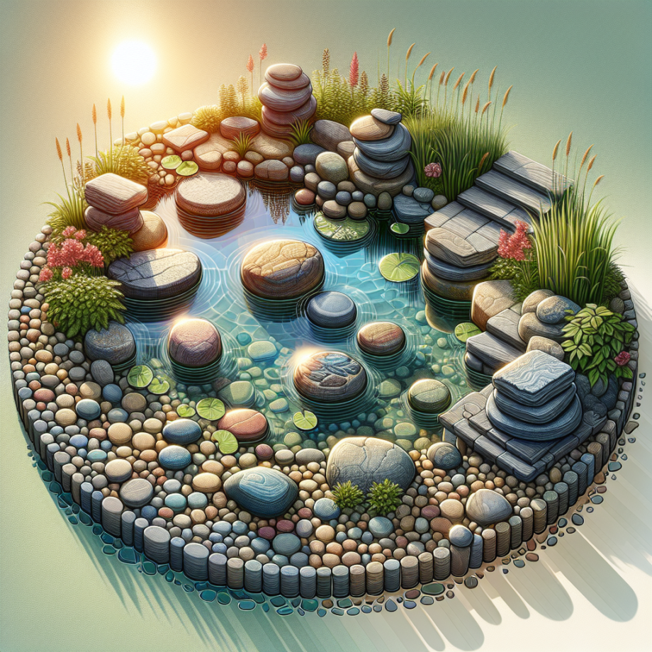 welke stenen in vijver 