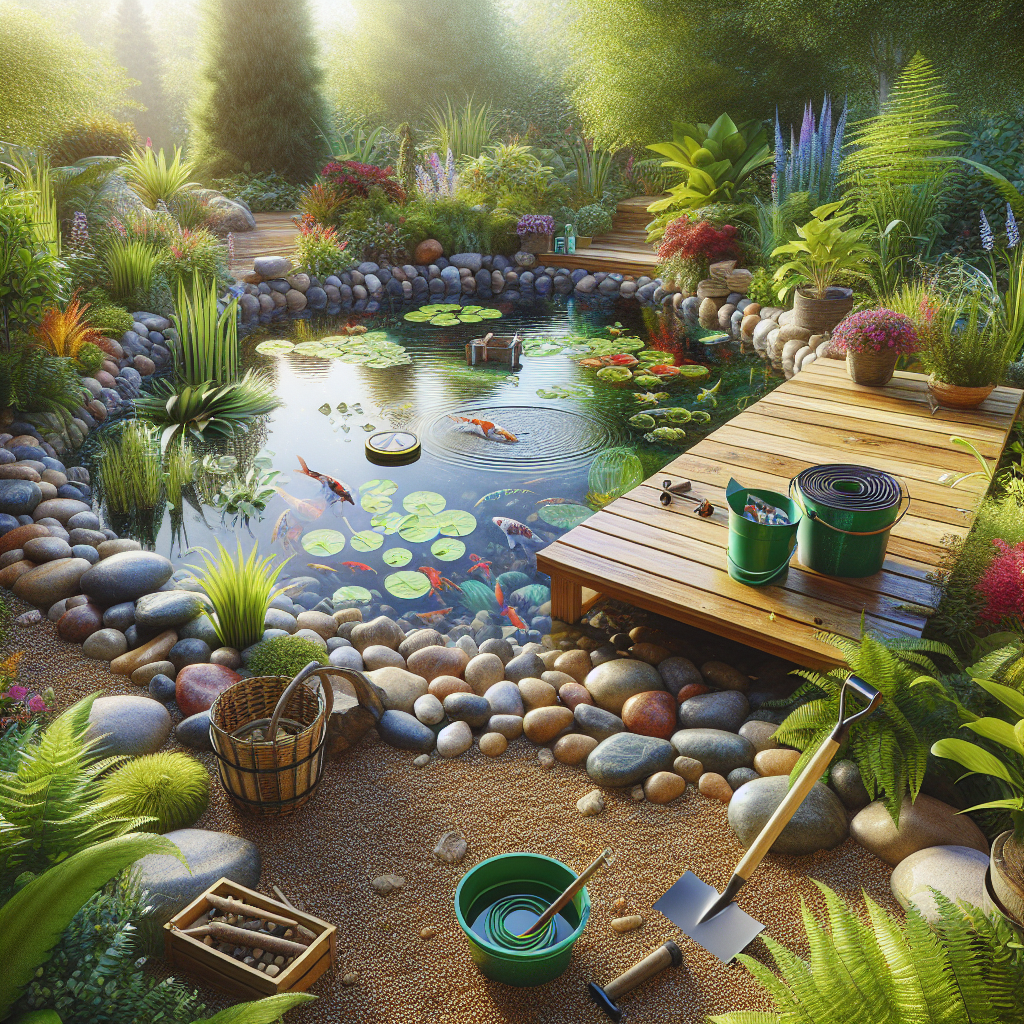 Vijver Bouwen: Stap-voor-Stap Handleiding 