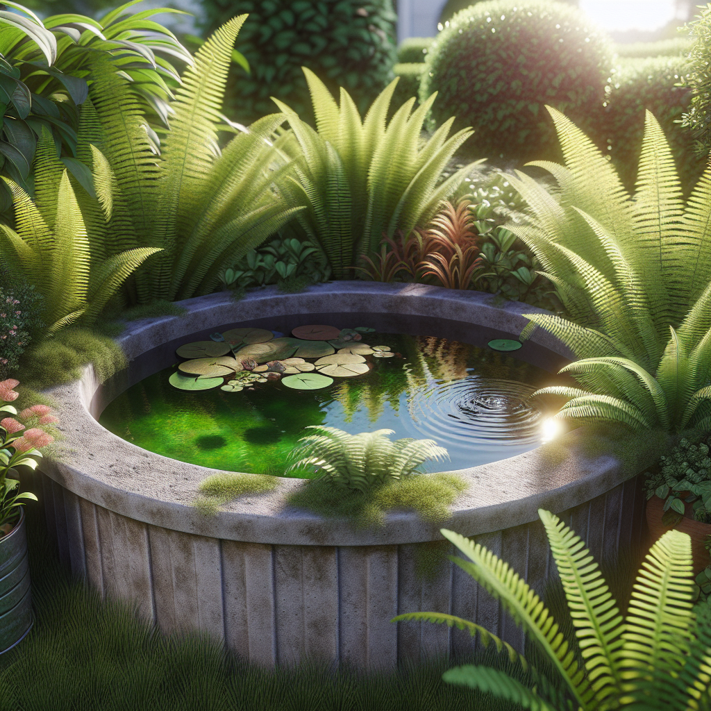 Vijver Cementkuip: Een Goedkope Optie 