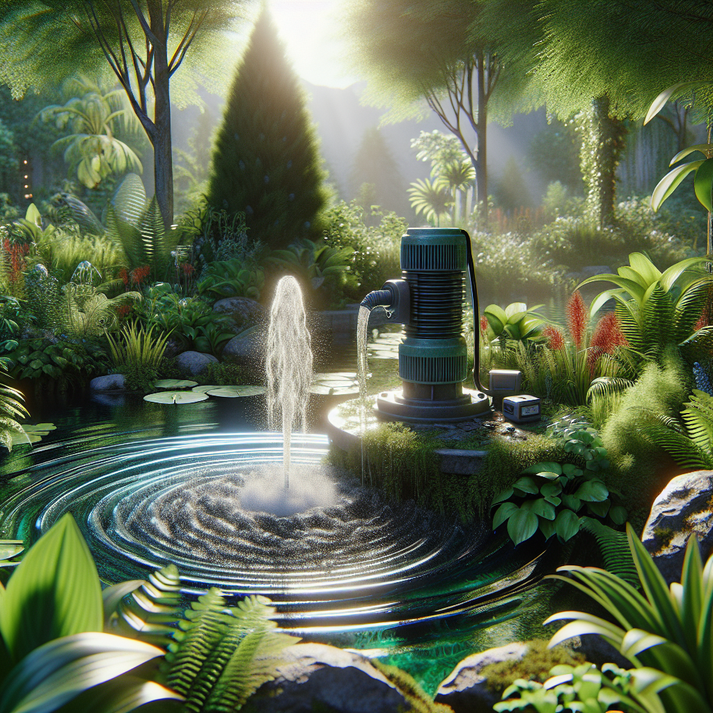 Vijver Circulatiepomp: Waarom en Hoe? 