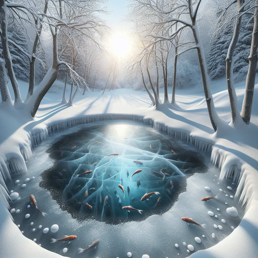 Vijver Dichtgevroren Vissen: Wat Te Doen? 