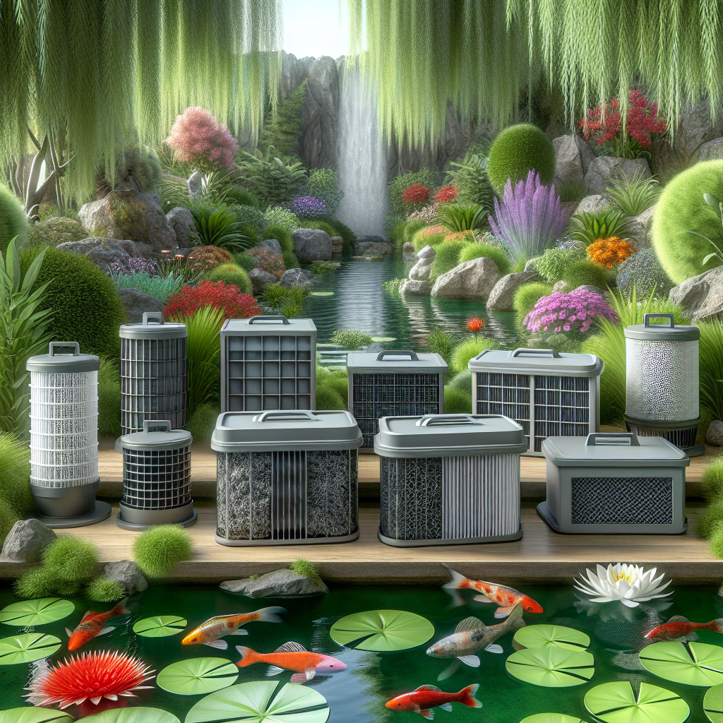 Vijver Filterbak: Wat Zijn de Opties? 