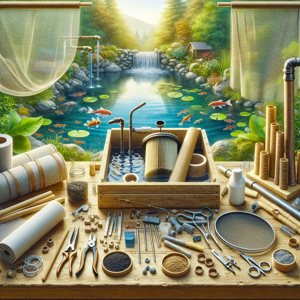 Vijver Filter Maken: Een Doe-Het-Zelf Gids 