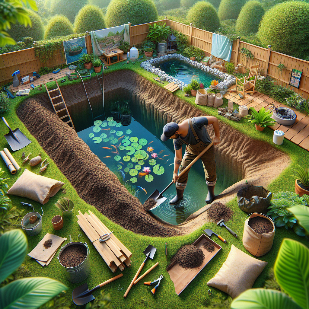 Vijver Maken: Stap-voor-Stap Gids 