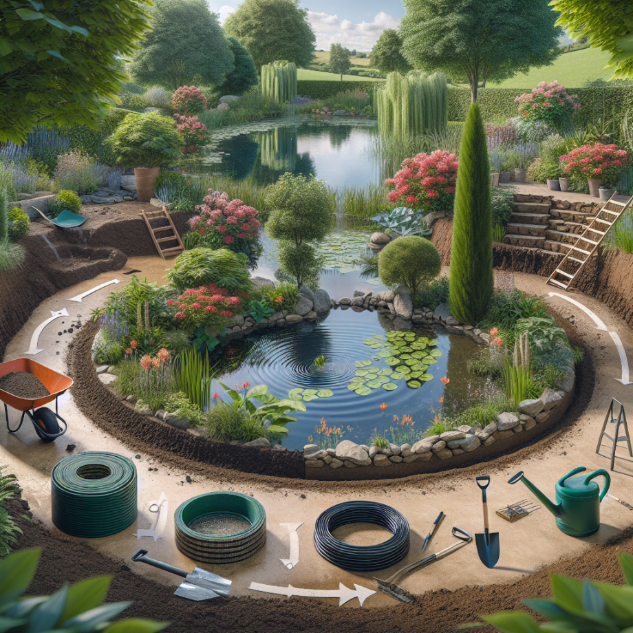 Vijver Aanleggen: Stap-voor-Stap Gids 