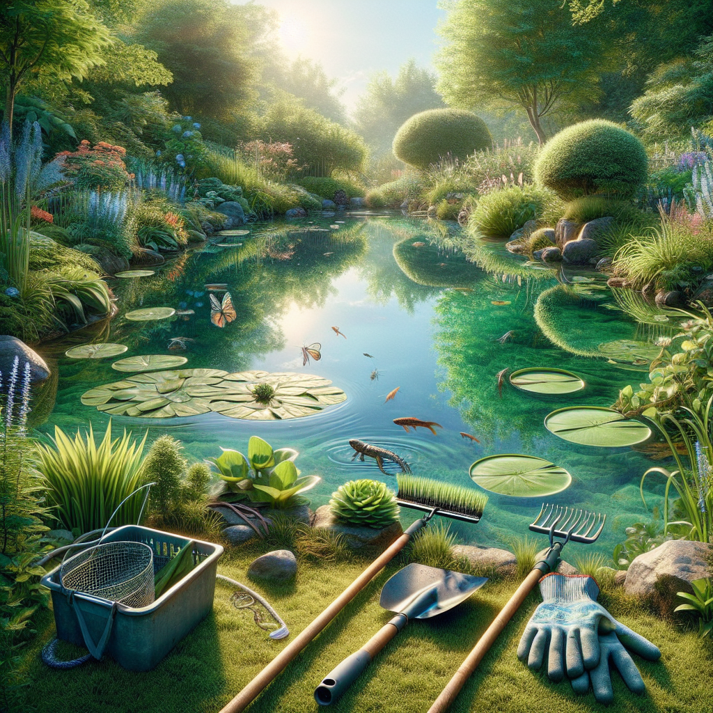 Vijver Schoonmaken: Tips en Tricks 