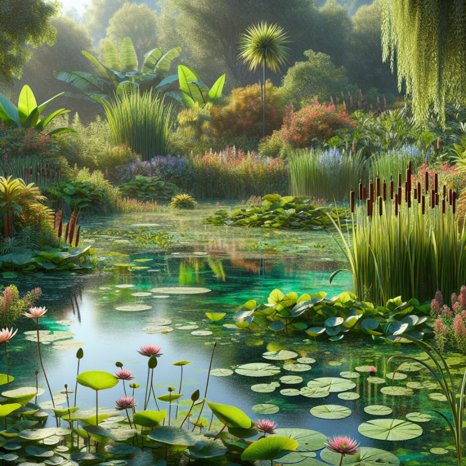 welke planten vijver 